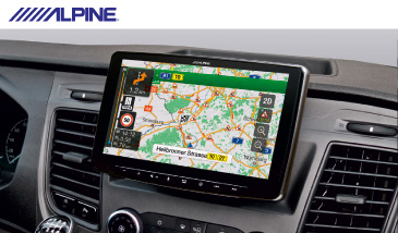 ALPINE INE-F904TRA – Navigationssystem für Ford Transit