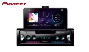 Pioneer SPH-20DAB – Smartphone Autoradio mit DAB, Bluetooth, USB