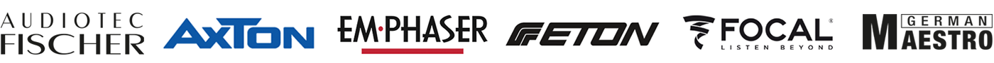 Logos Marken Lautsprecher