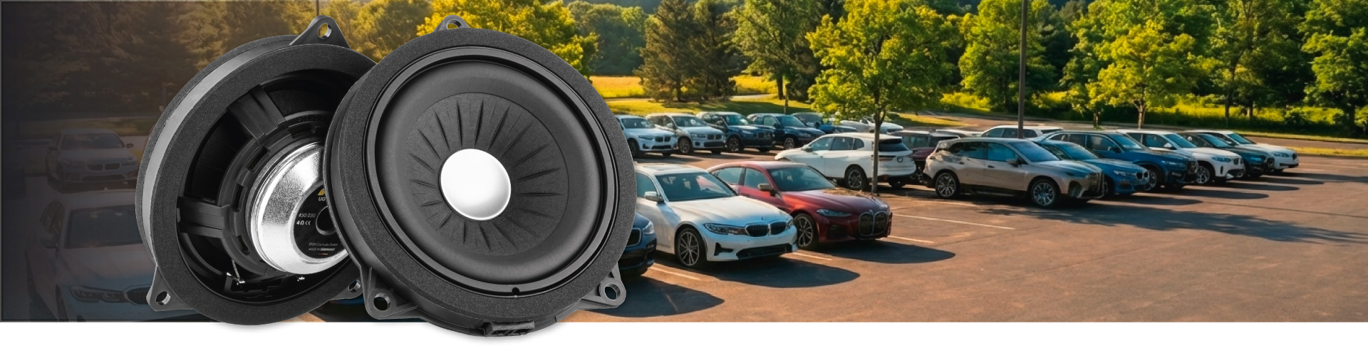 ETON Lautsprecher, AXTON Aktivsubwoofer und Audiotec Fischer Helix Verstärker für VW