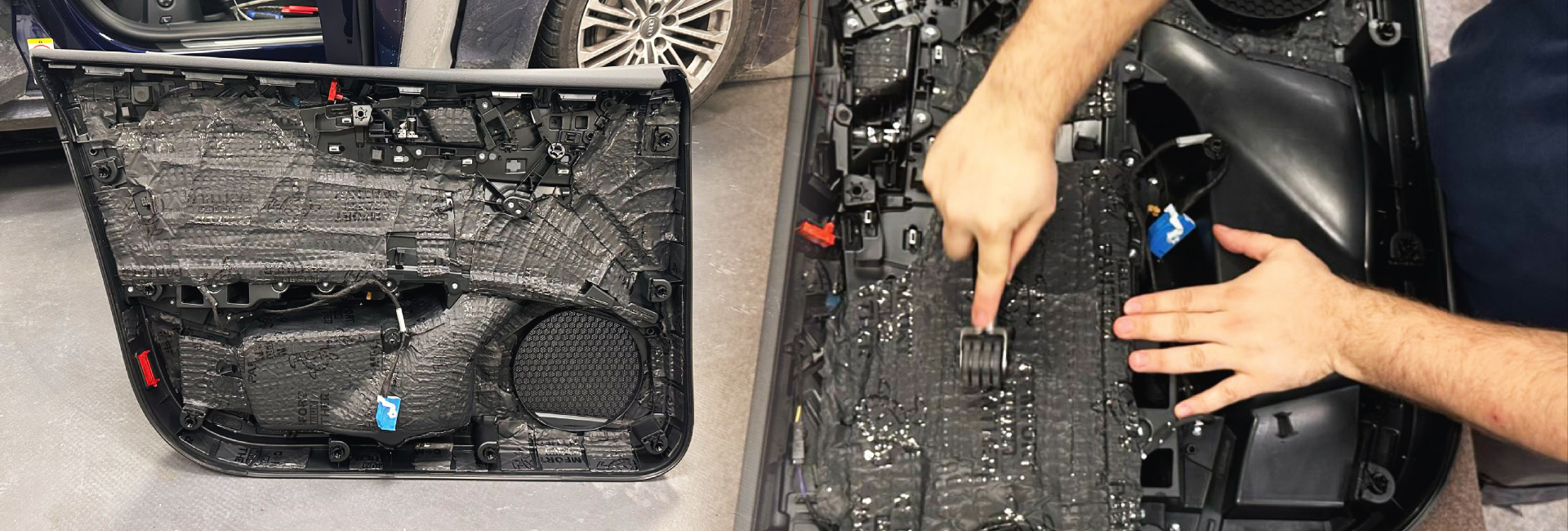 ETON Lautsprecher, AXTON Aktivsubwoofer und Audiotec Fischer Helix Verstärker für VW